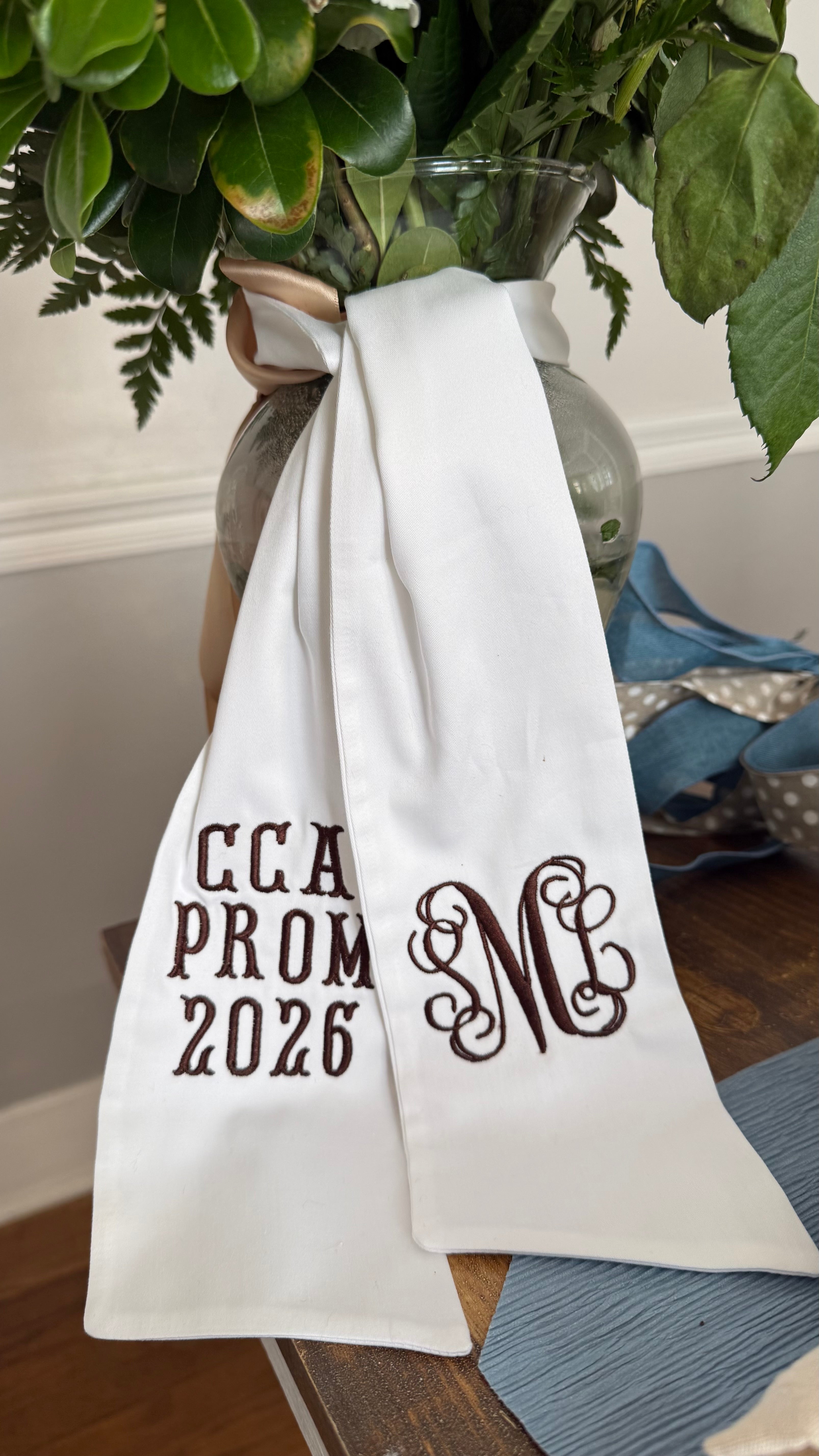 Bouquet Sash!