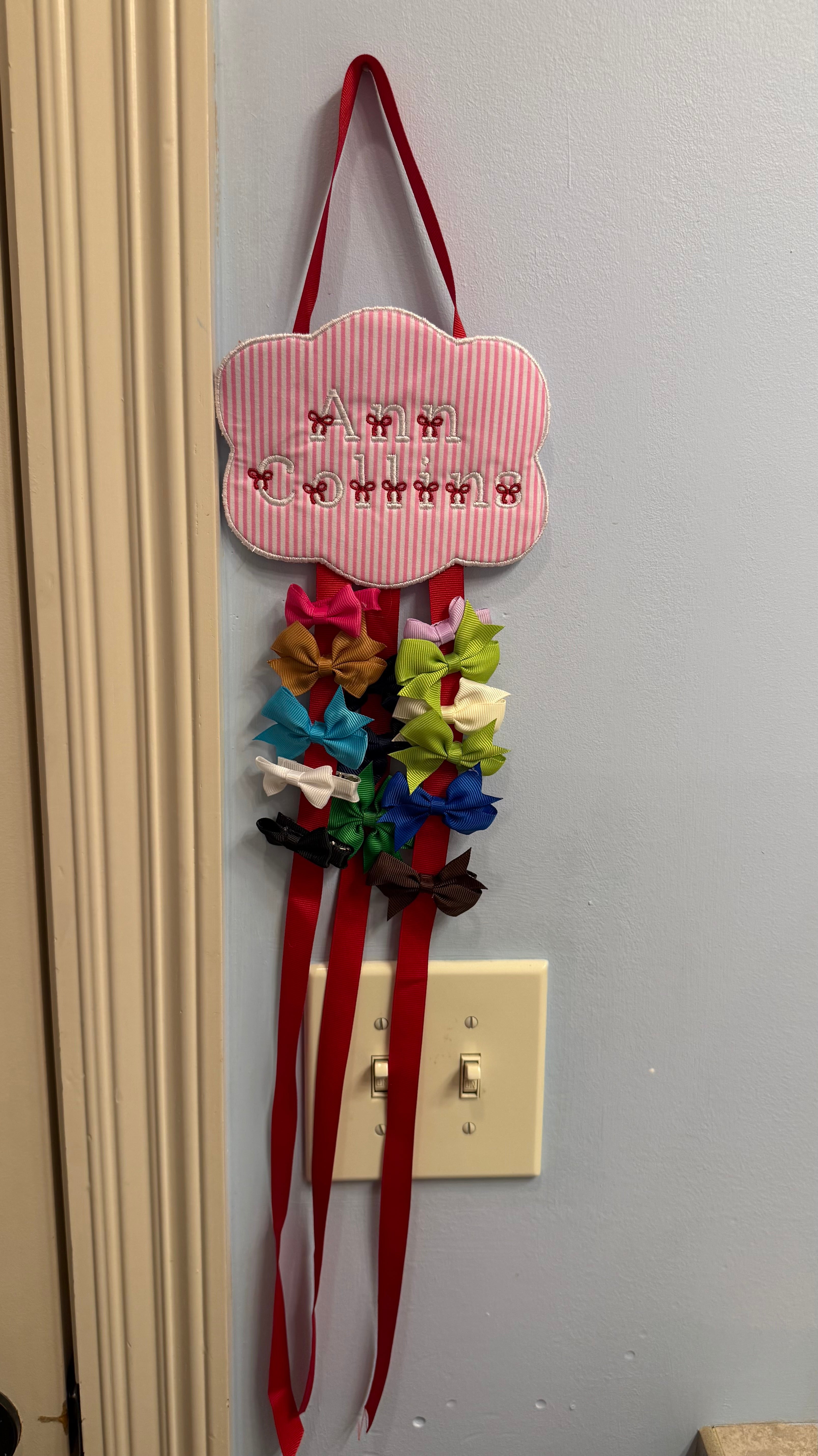 Personalized Bow Holder