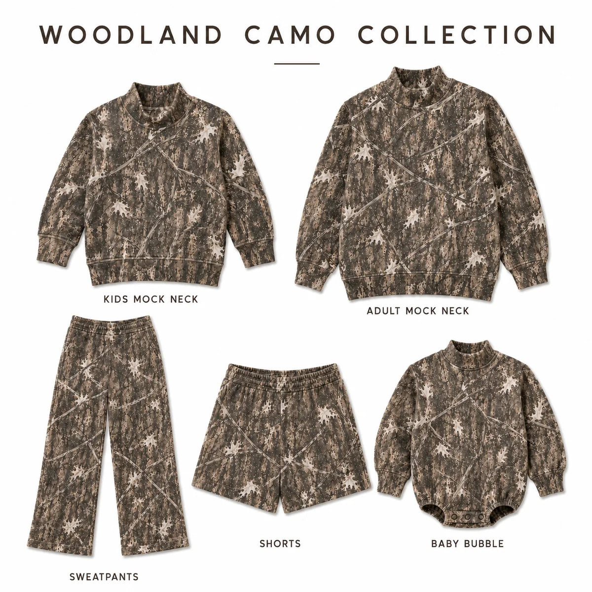 Matching shorts for mockneck PREORDER | adult and youth sizes